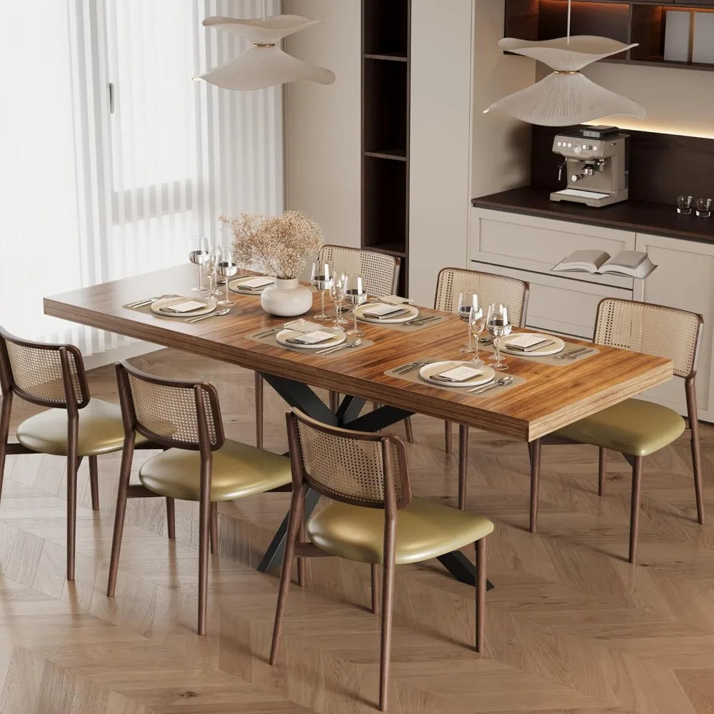 Vellaro Extendable Dining Table — 4-8 Seats