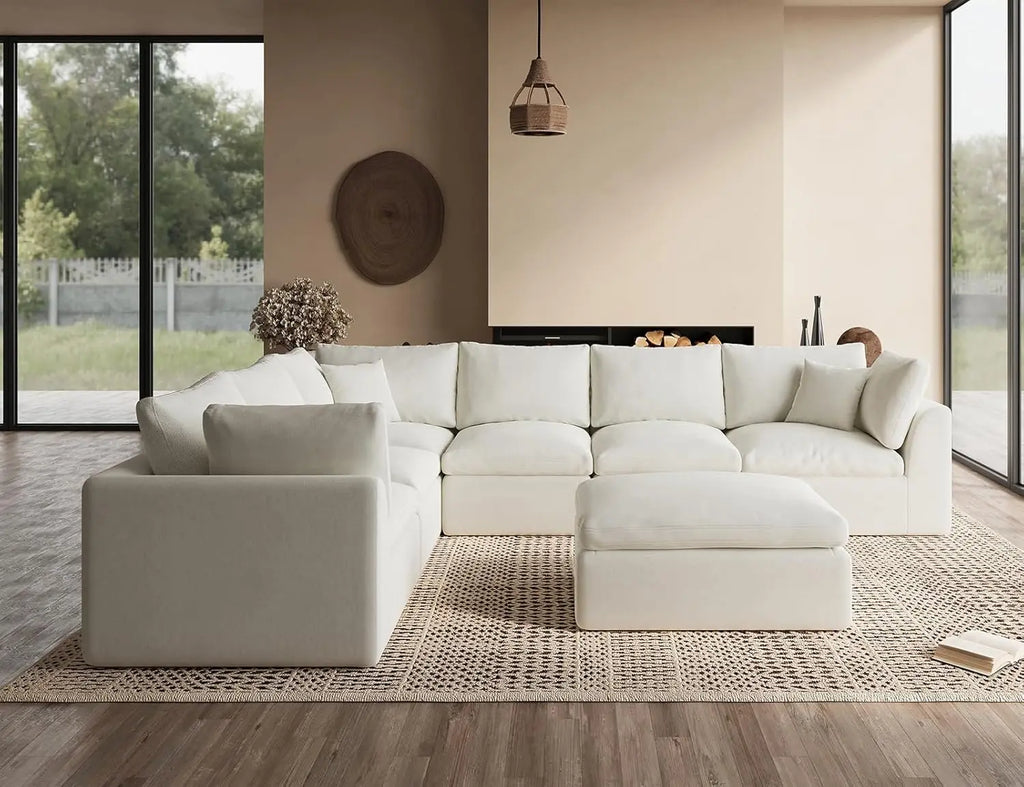 Nimbus 7-Seater Cloud Sectional Sofa