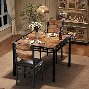 Marento 3-Piece Rustic Dining Set