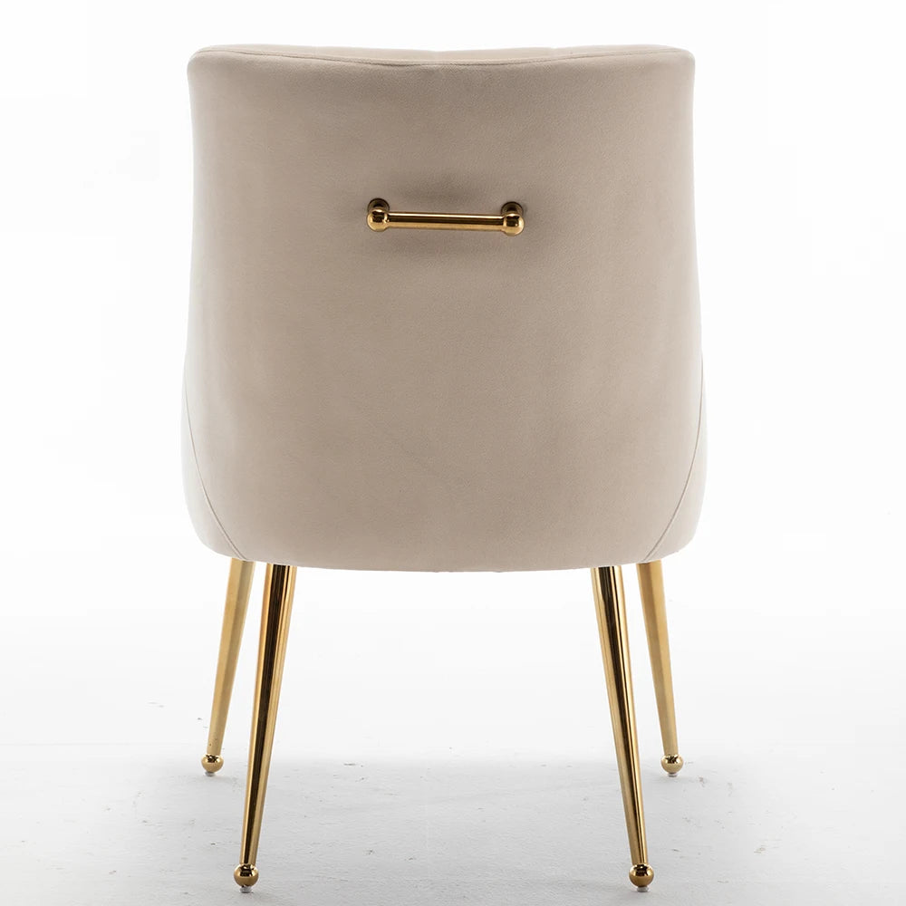 Vellaro Velvet Dining Chair Set — 4 Seats