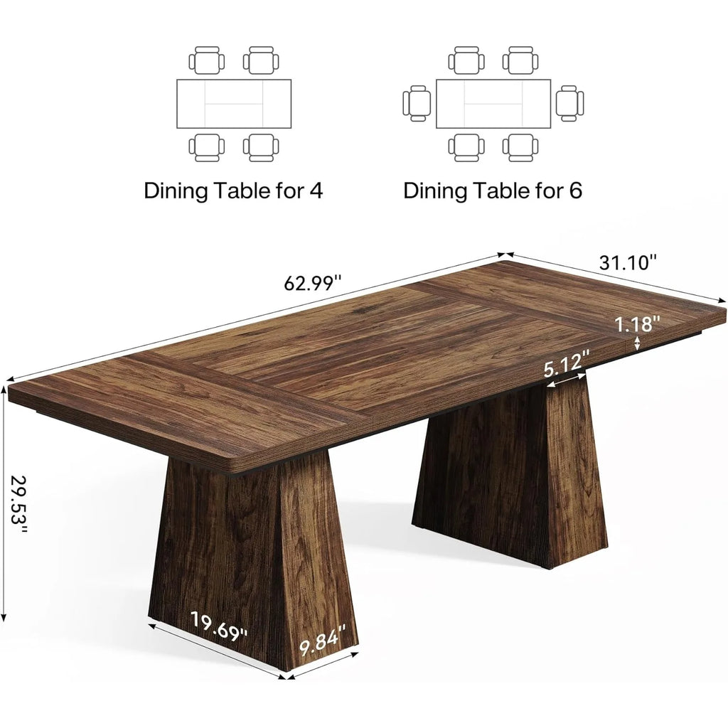 Altoro 6-Seat Dining Table
