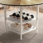 Teraldo 4-Seat Round Dining Set