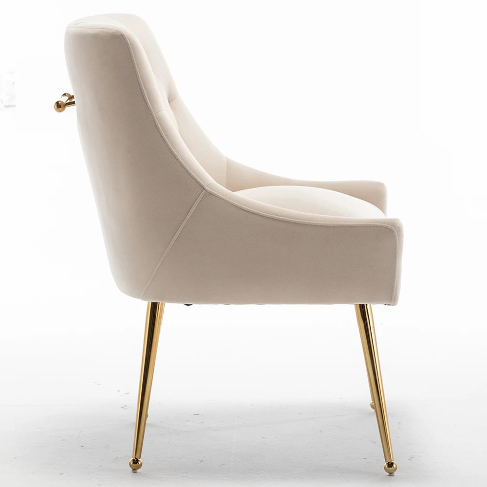 Vellaro Velvet Dining Chair Set — 4 Seats