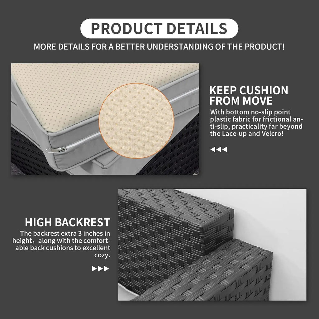 Patio Furniture Set 45 In Outdoor Fire Pits 6 Pieces Outdoor Patio Furniture 60000 BTU Outdoor Propane Fire Pit Table Patio Sofa