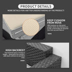 Patio Furniture Set 45 In Outdoor Fire Pits 6 Pieces Outdoor Patio Furniture 60000 BTU Outdoor Propane Fire Pit Table Patio Sofa