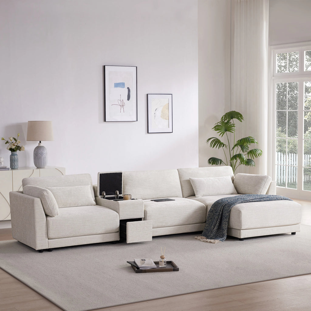 Liora Storage L-Shape Sofa
