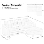 Vellara L-Shape Sectional Sofa