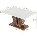 Bianco 4-Seat Dining Table