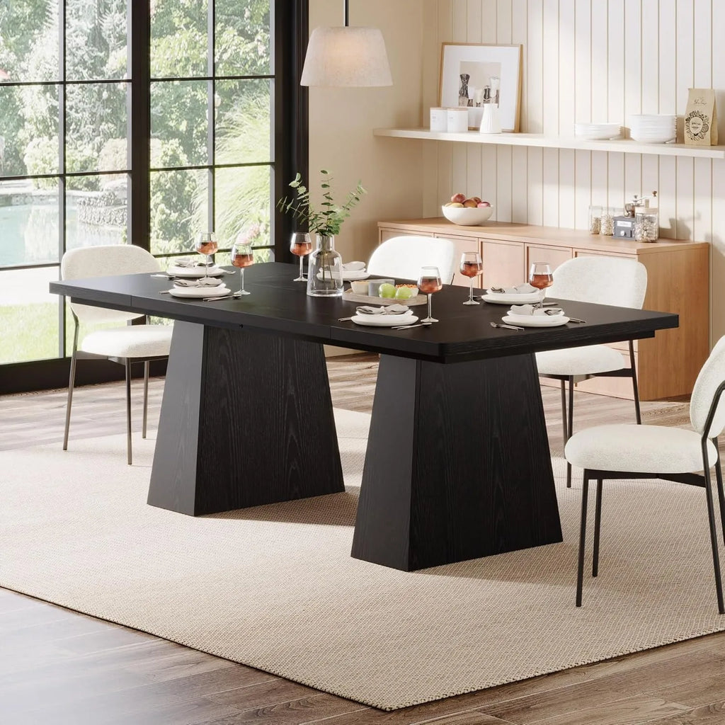 Marento Rectangular Dining Table — 4-6 Seats