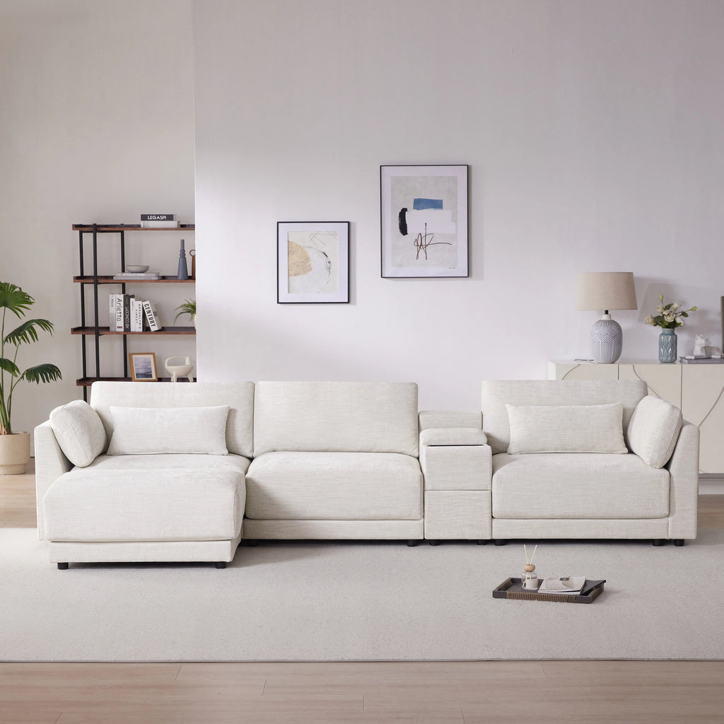 Liora Storage L-Shape Sofa