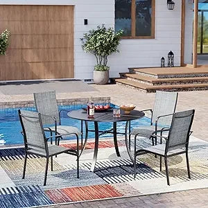 Riviera 7-Piece Outdoor Dining Set — 6 Seats