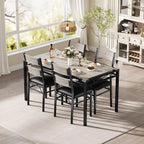 Sereno 5-Piece Rustic Dining Set