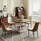 Teraldo 4-Seat Round Dining Set