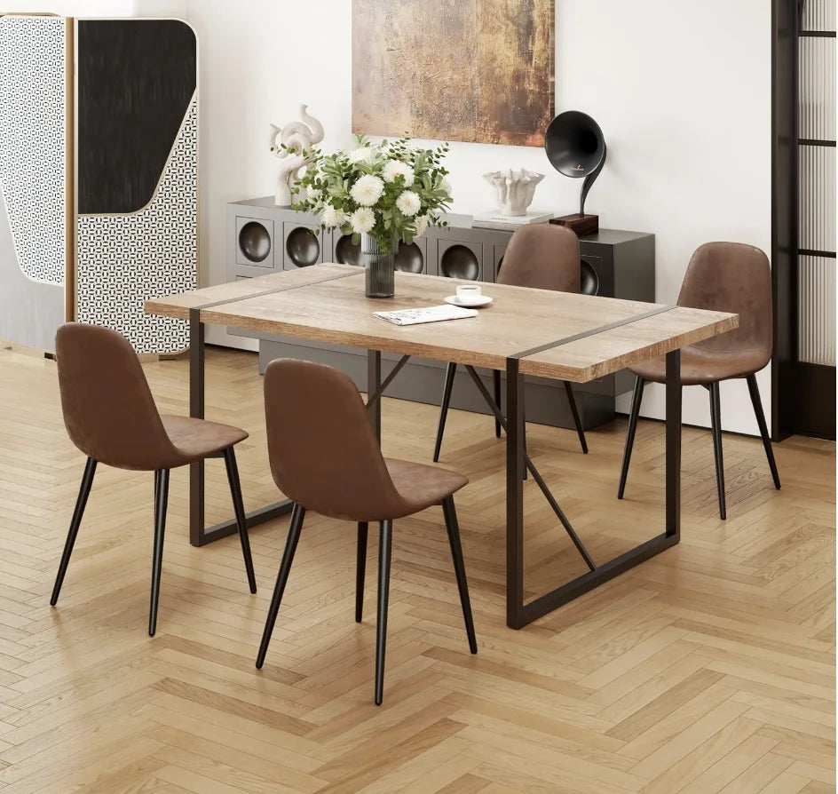 Valero 5-Piece Wood Dining Set — 4 Seats