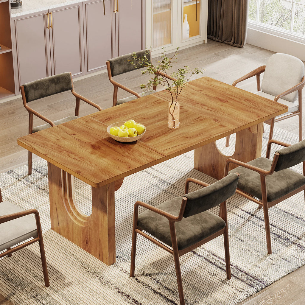 Marento Pedestal Dining Table — 6-8 Seats