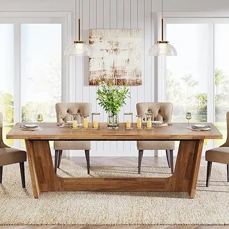Bellaro Farmhouse Dining Table — 6-8 Seats