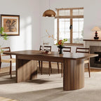 Torino Extra-Long Farmhouse Dining Table — Seats 6–8
