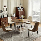 Teraldo 4-Seat Round Dining Set
