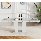 Ampliaro Expandable Dining Set — 7-Piece Velvet Edition