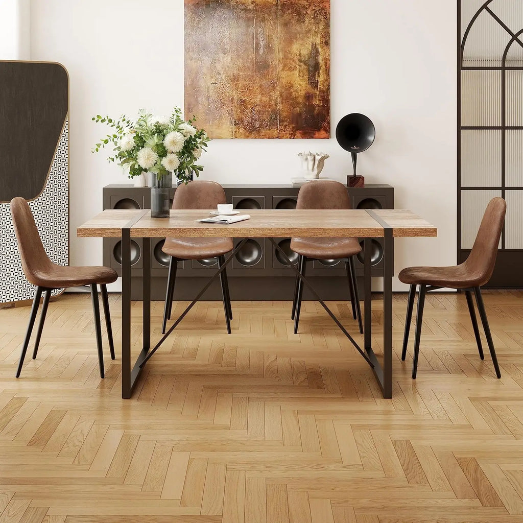 Valero 5-Piece Wood Dining Set — 4 Seats