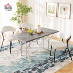 Alvero Extendable Farmhouse Dining Table — Seats 4-6