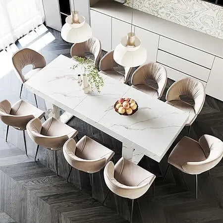 Bianca Extendable Dining Table — Seats 6–10