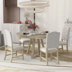 Rondello 5-Piece Round Dining Set — 4 Seats