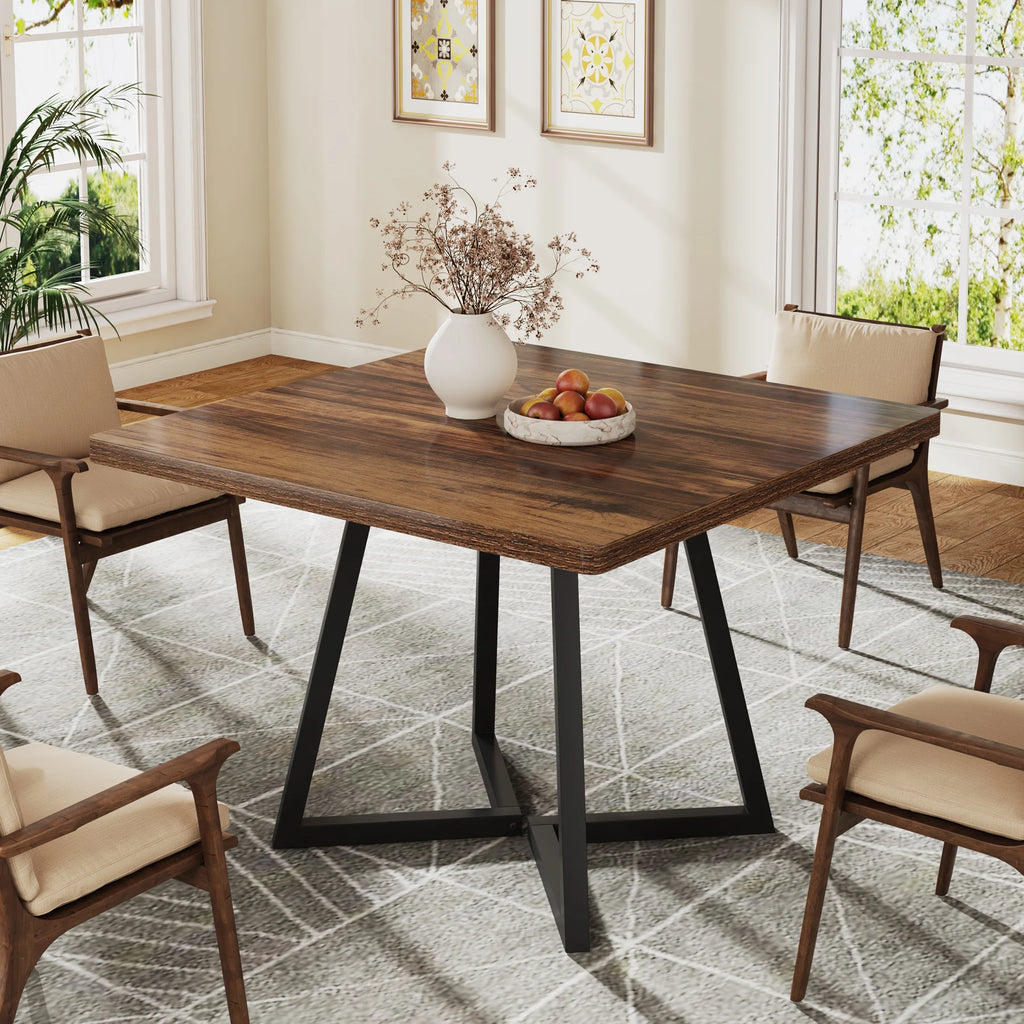 Ferro Square Dining Table — 4 Seats