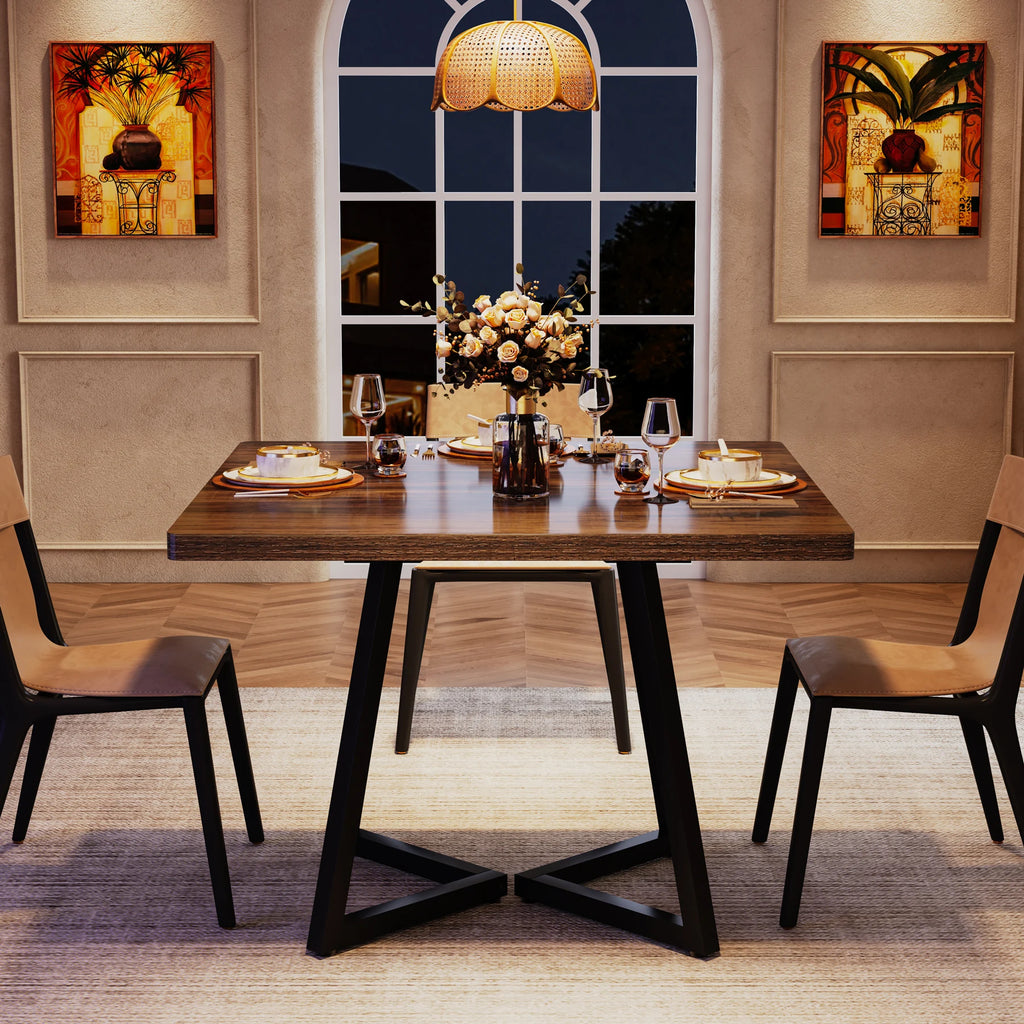 Ferro Square Dining Table — 4 Seats