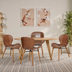 Arvo Modern Dining Chair Set — 4 Seats
