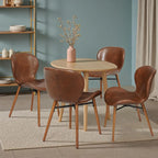 Arvo Modern Dining Chair Set — 4 Seats