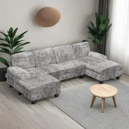 Lumo U-Shaped Convertible Sectional Sofa