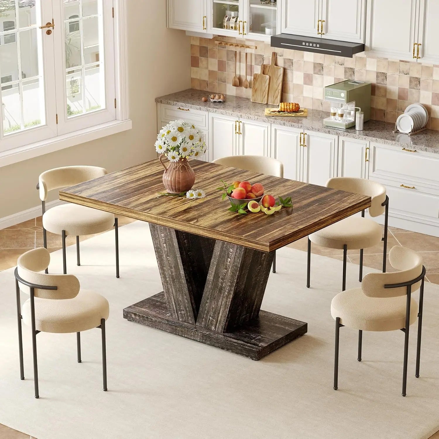 Bianco 4-Seat Dining Table