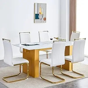 Brillare 7-Piece Glass Dining Set