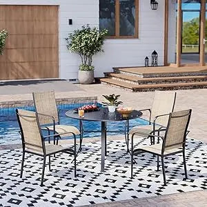 Riviera 7-Piece Outdoor Dining Set — 6 Seats