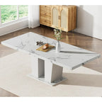 Ampliaro Expandable Dining Set — 7-Piece Velvet Edition