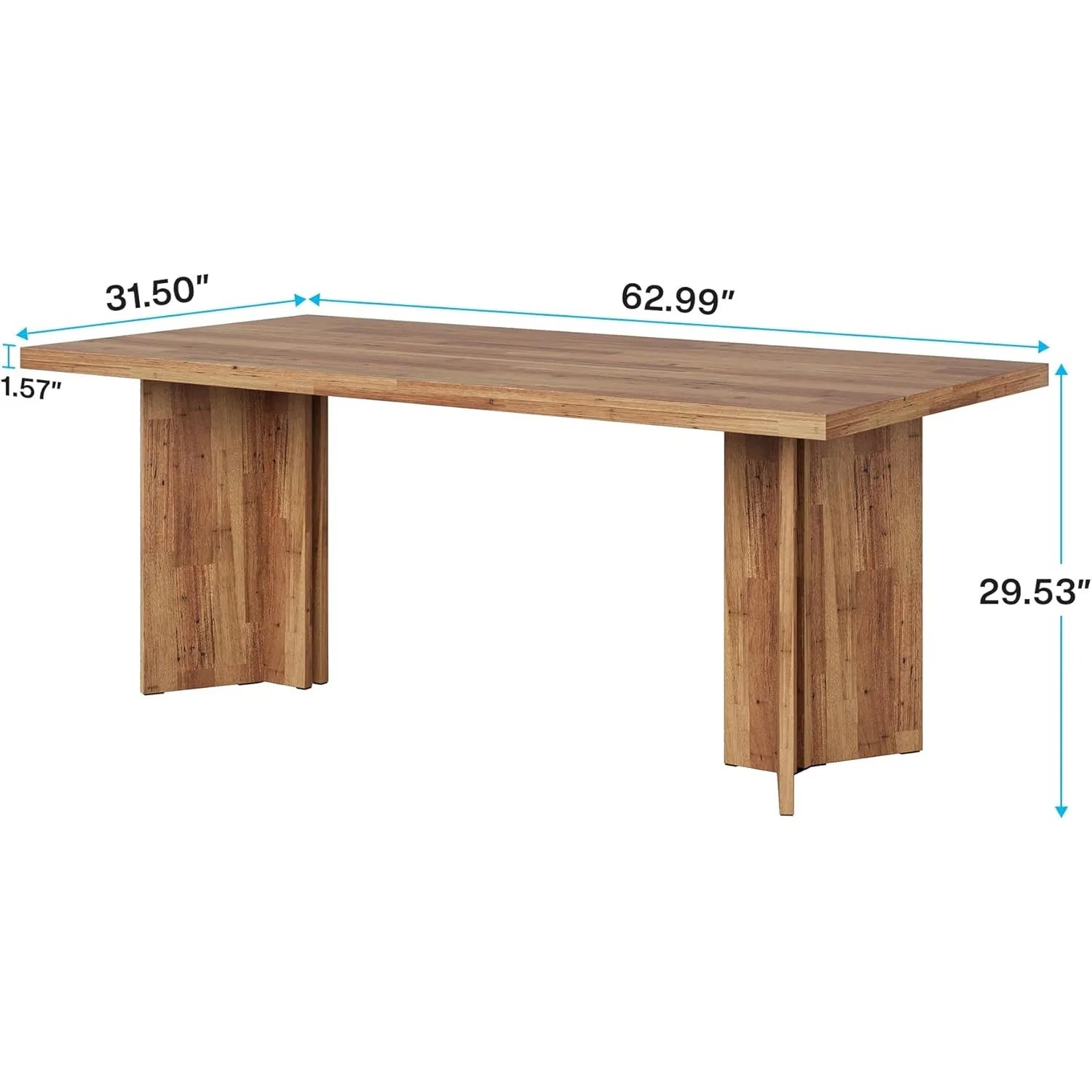 Marento Pedestal Dining Table — 6-8 Seats