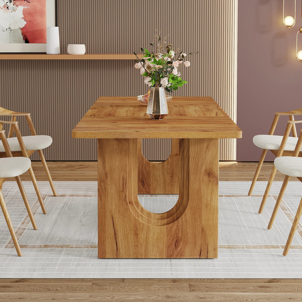 Marento Pedestal Dining Table — 6-8 Seats