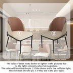 Liora Two-Tone Luxury Dining Chairs — Set of 2