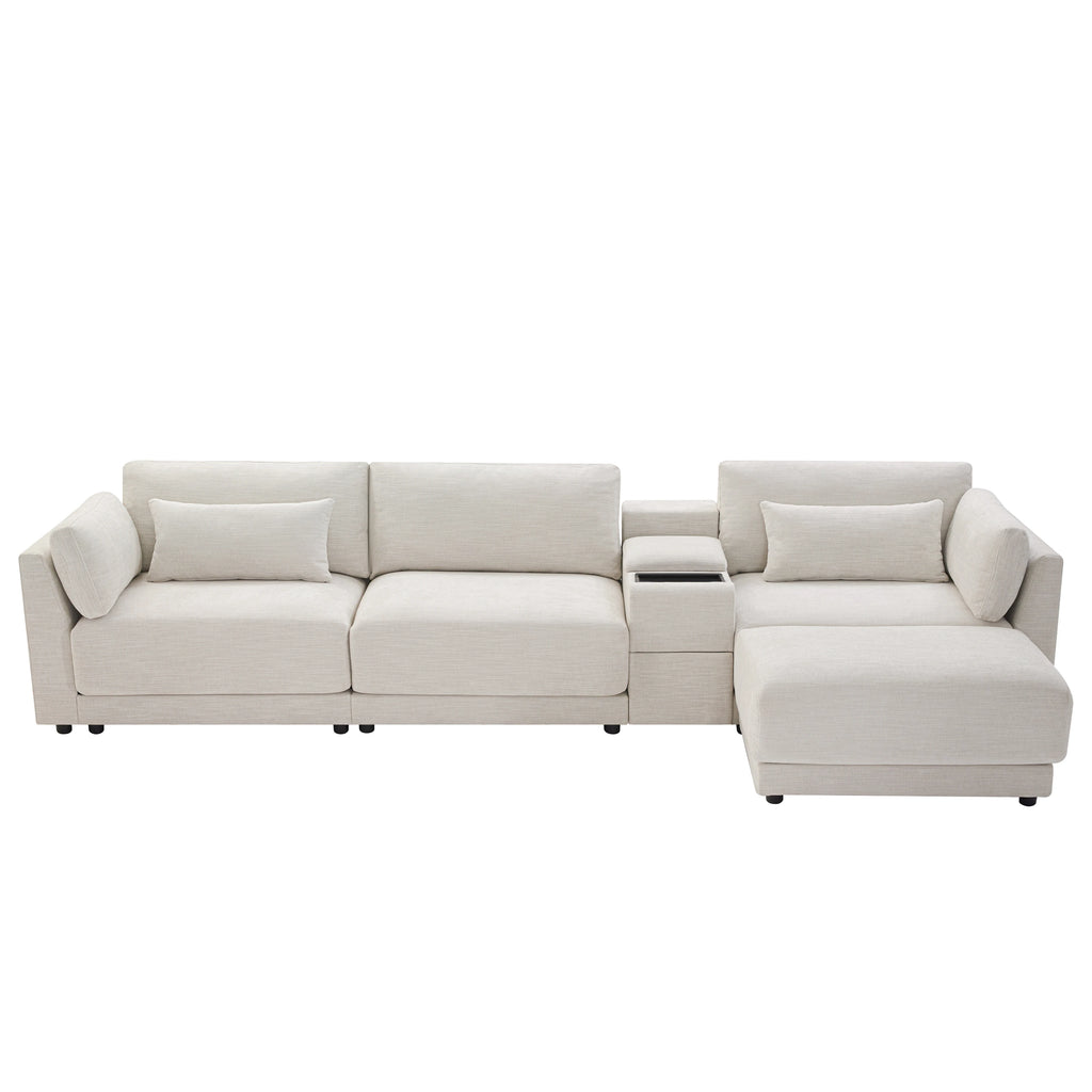 Liora Storage L-Shape Sofa