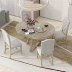 Rondello 5-Piece Round Dining Set — 4 Seats
