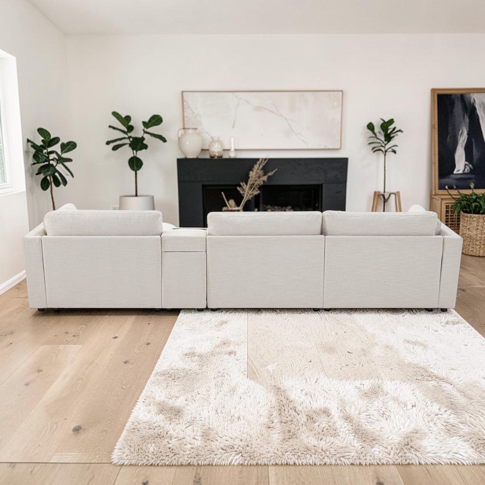 Liora Storage L-Shape Sofa